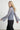 Hannah Flared Mesh Top Ice Melt