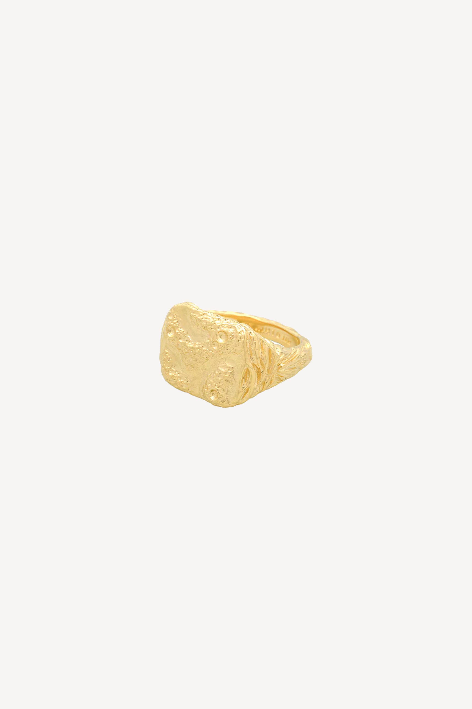 Astral Square Ring Gold