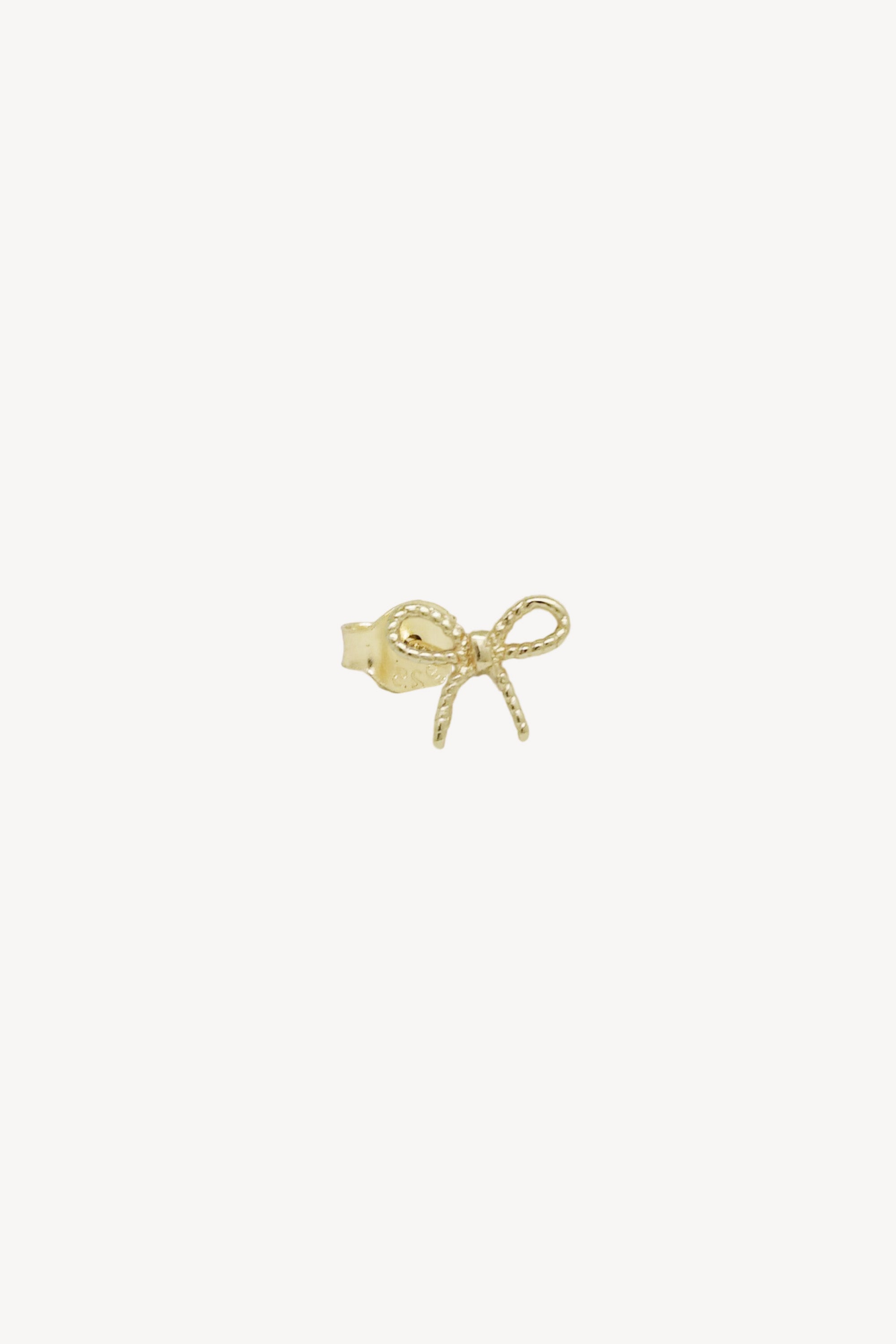 Bow Stud Gold