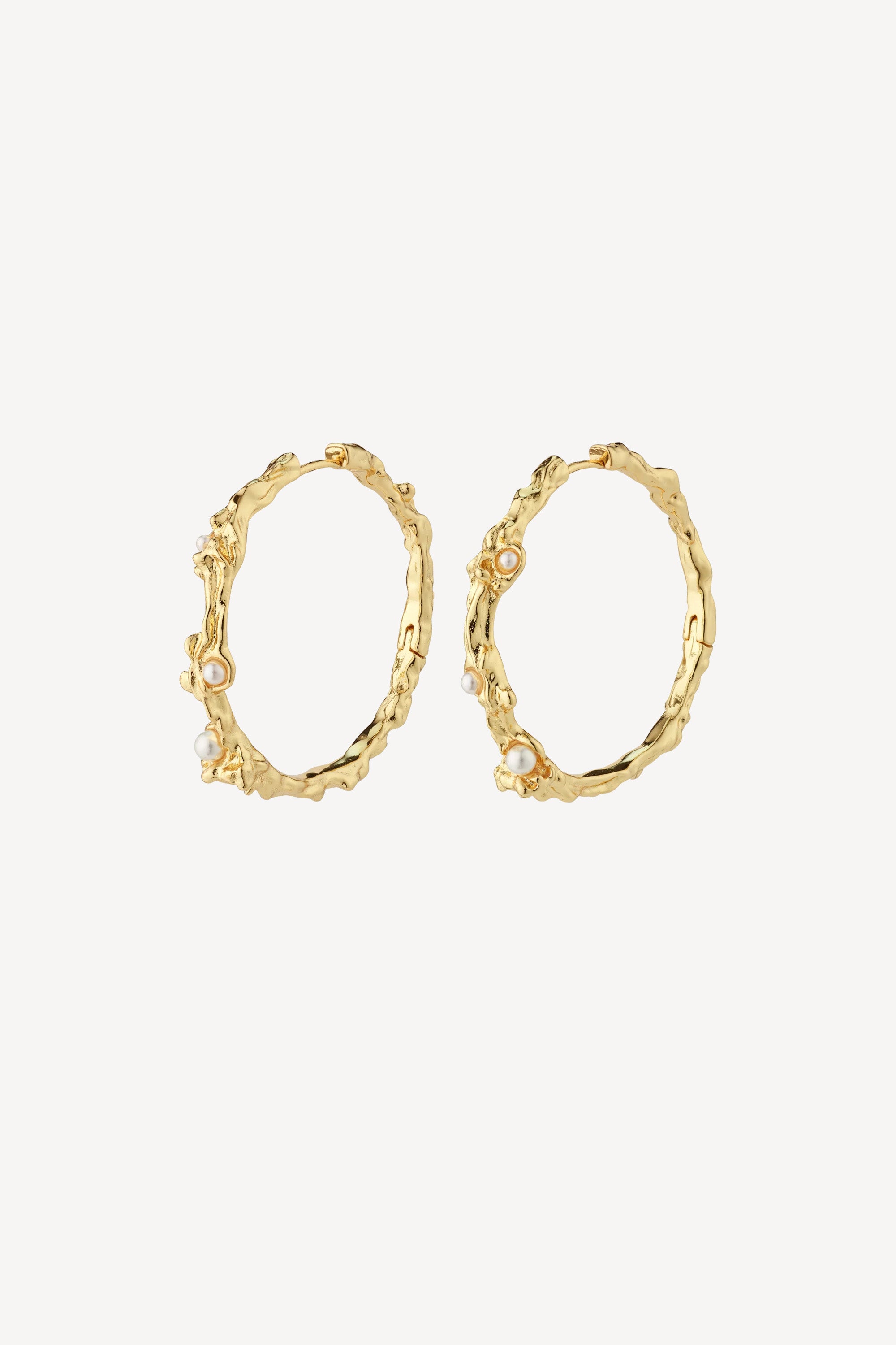 Raelynn Recycled Hoops Gold