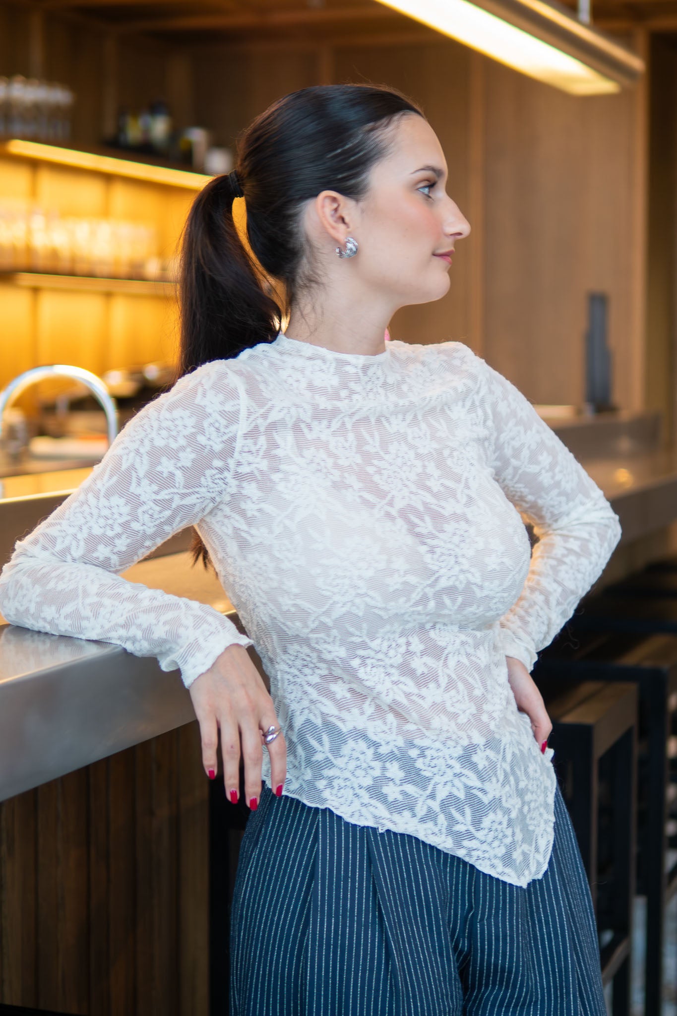 Capucine Lace Top