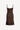 Yara Dress Knit Chocolate Martini