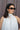 Elle Polkadot Top Blanc
