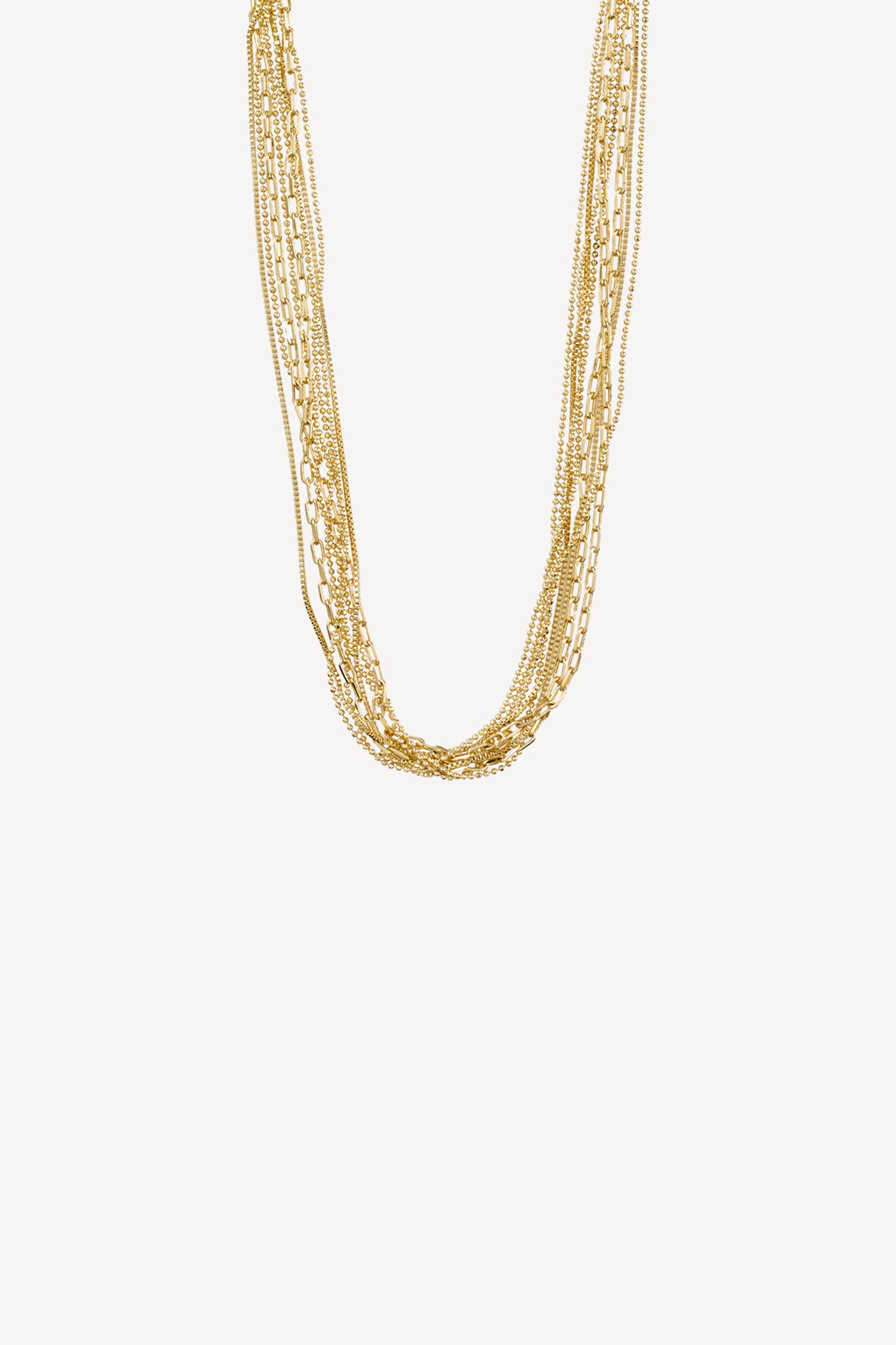 Lily Chain Necklace Gold